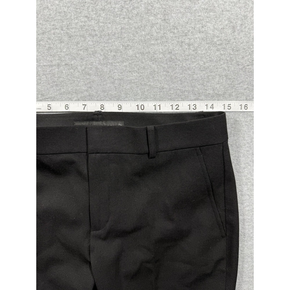 Ralph Lauren‎ Womens Black Wool Blend Tailored Dress Pants 4 Straight Trousers - Picture 7 of 17
